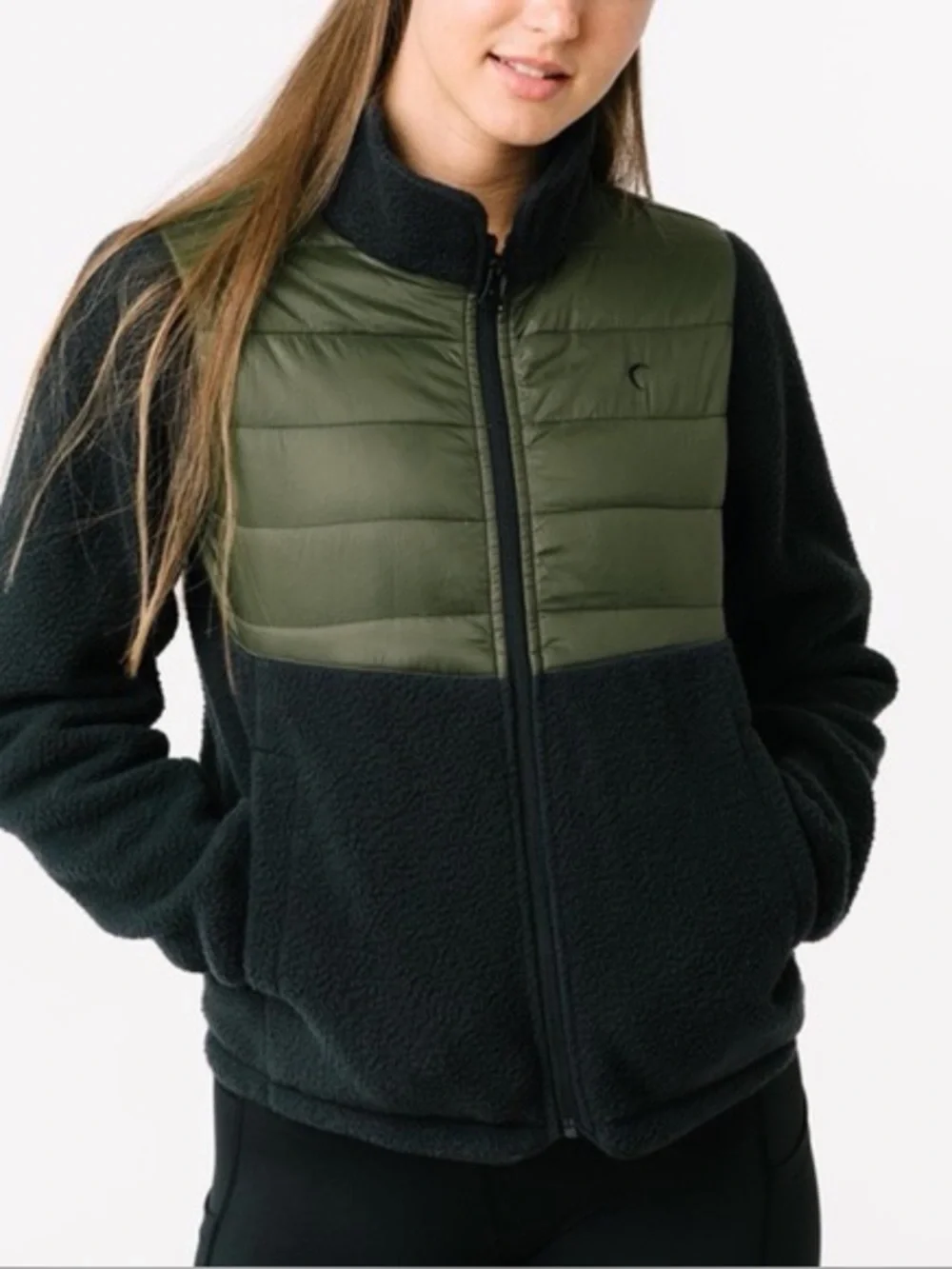 Zyia Active Fleece Sherpa Targhee Jacket - Picture 9 of 10